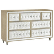 Antonella 7-Drawer Upholstered Dresser