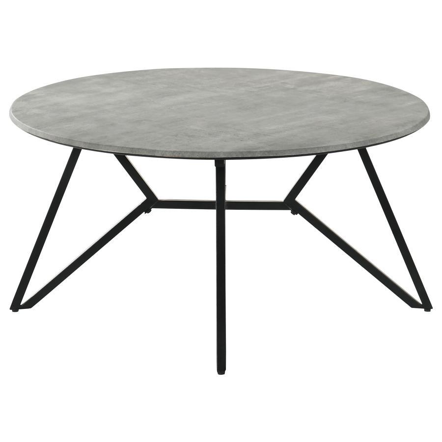 Hadi Round Smart Top Coffee Table