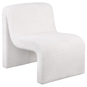 Drayton Upholstered Curved Armless Accent Chair