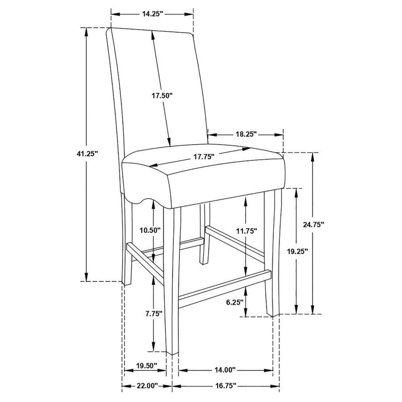 Stanton - Upholstered Counter Chairs (Set of 2)