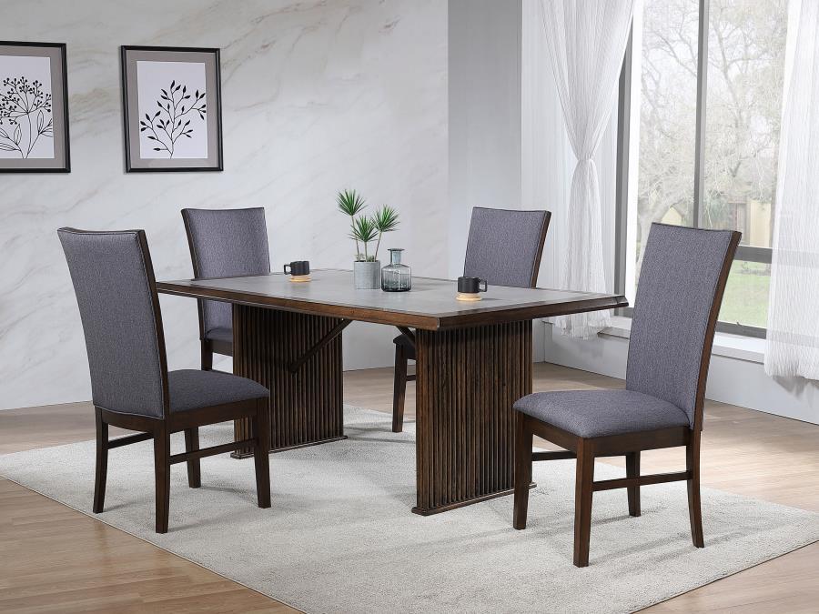Sherwood 7-Piece Rectangular Dining Table Set