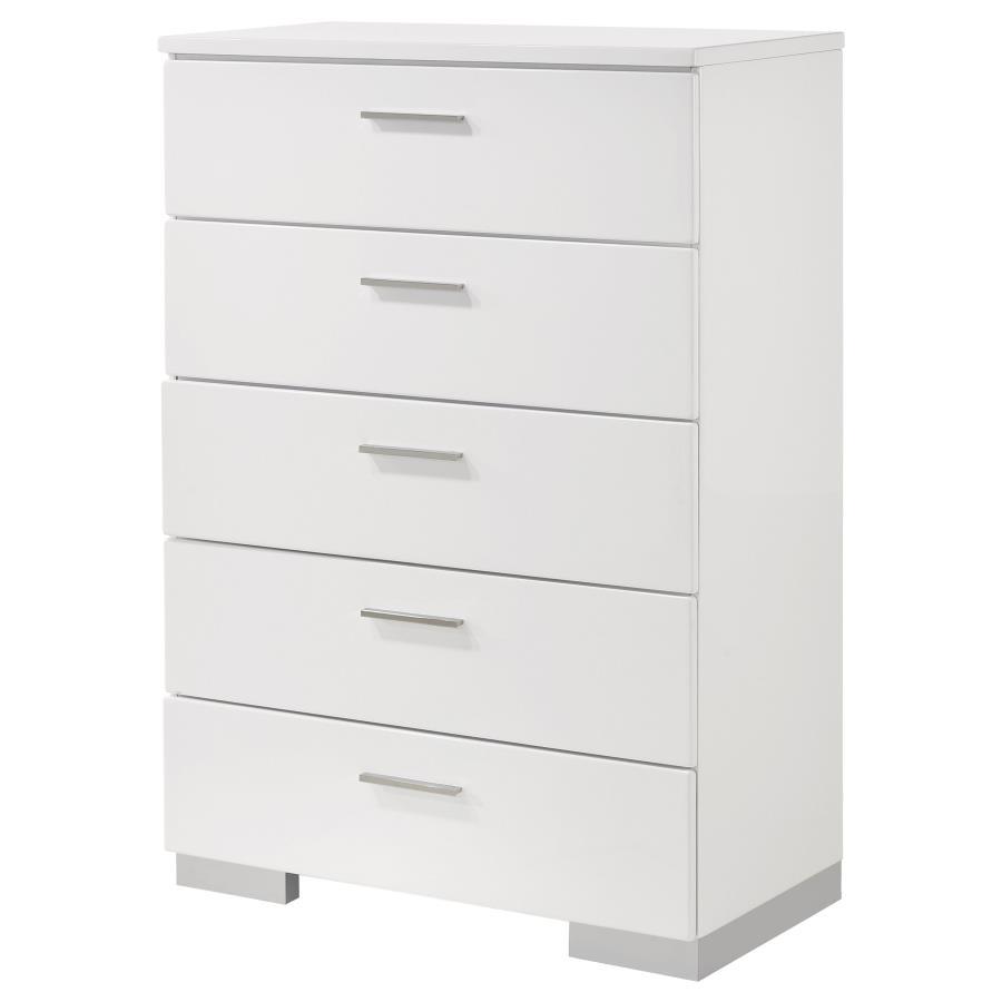 Felicity - 5-Drawer Bedroom Chest