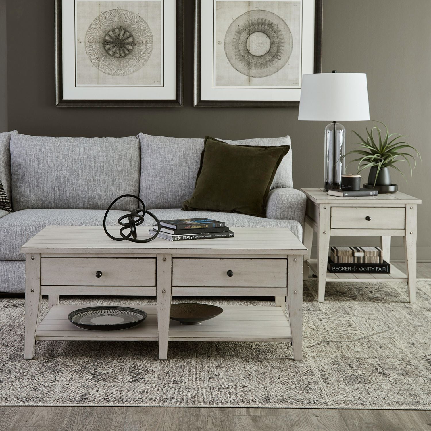 Lake House 3 Piece Table Set