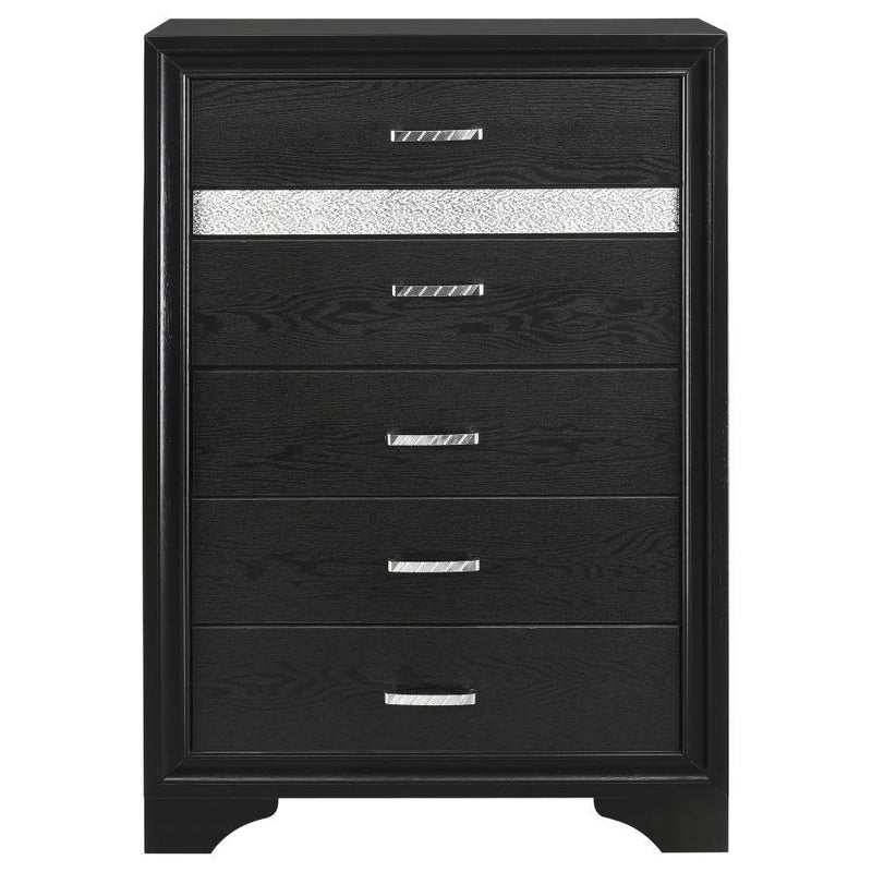 Miranda Wood Storage Panel Bed