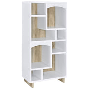Dalton 6-Shelf Asymmetric Bookcase
