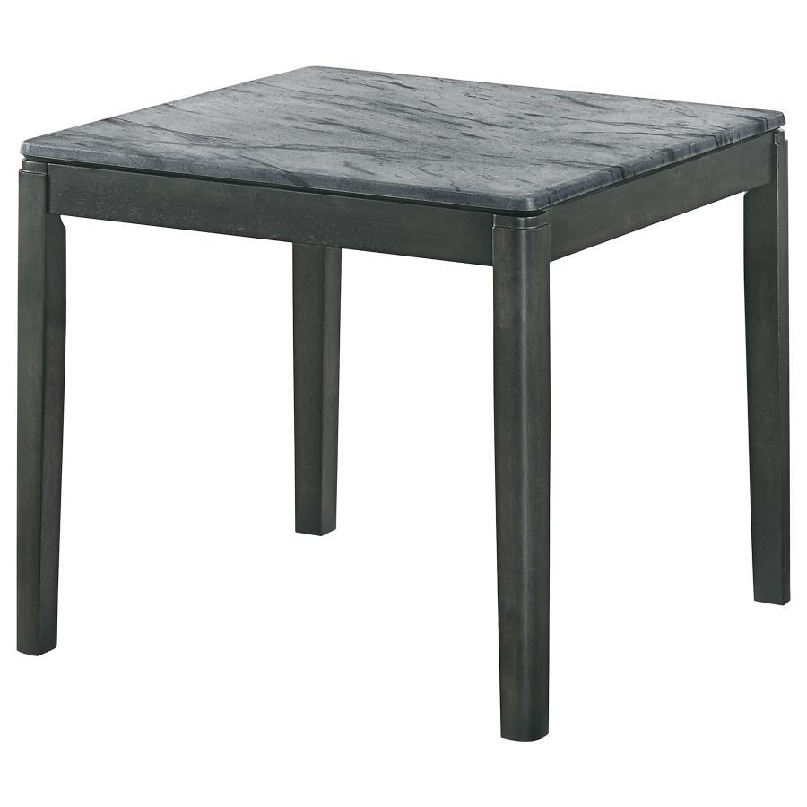 Mozzi - Square Faux Marble Side End Table