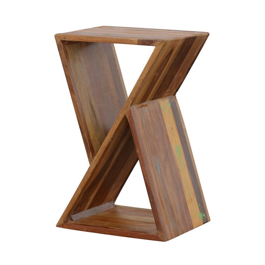 Lily - Solid Reclaimed Wood Accent Side Table