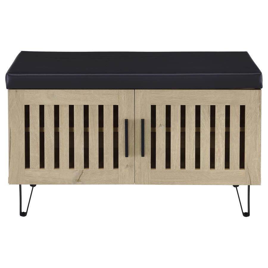 Brixton - 2-Door Padded Entryway Shoe Storage