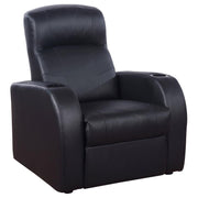 Cyrus Upholstered Track Arm Recliner