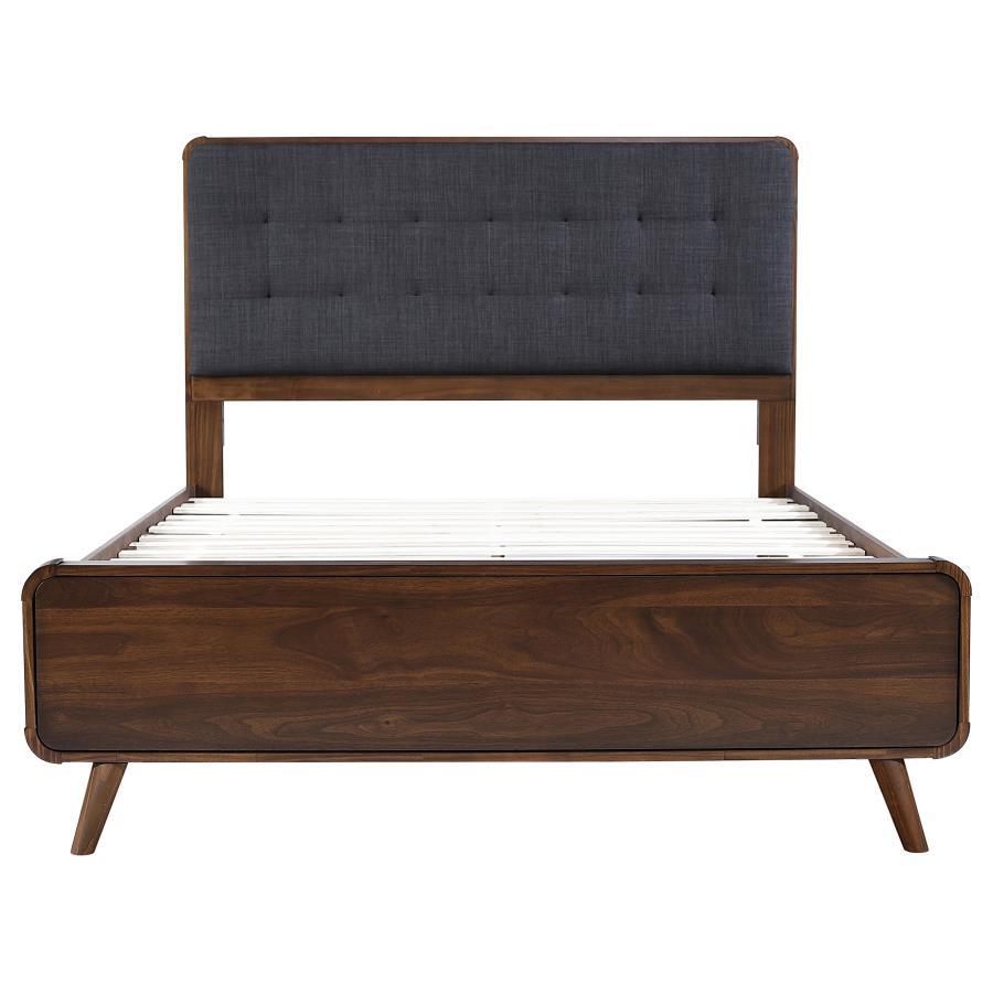 Robyn Mid-Century Wood Panel Bed