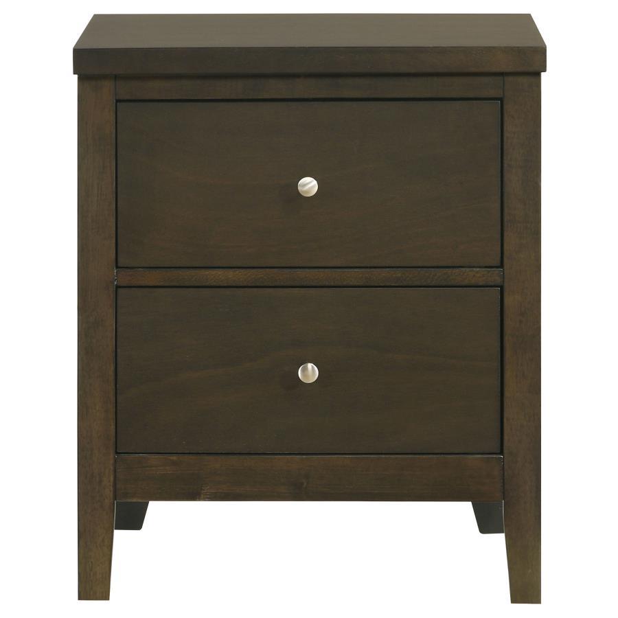 2-Drawer Nightstand Bedside Table