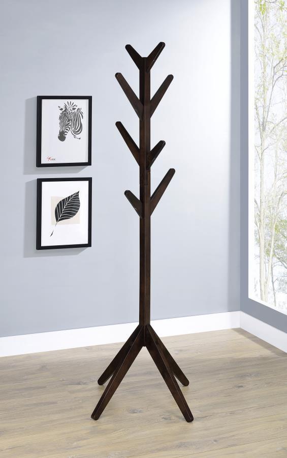 Margaret - Solid Wood Coat Rack in Natural Oak