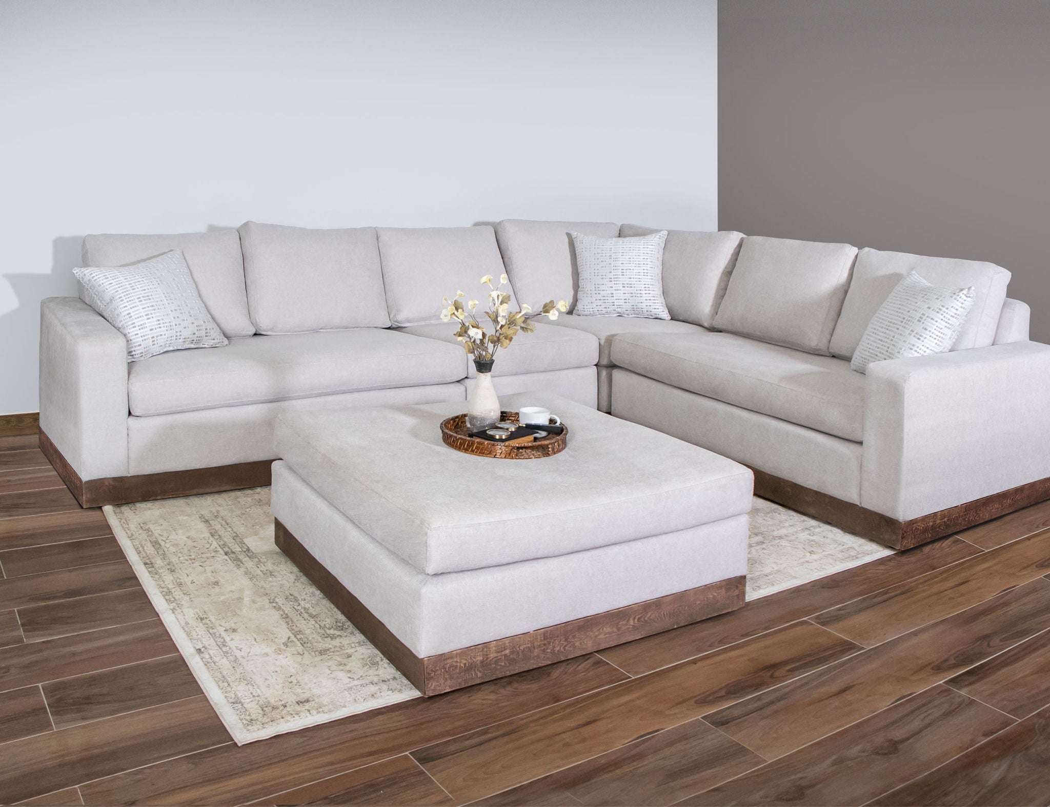Georgia Wedge Corner Sectional in Multiple Colors