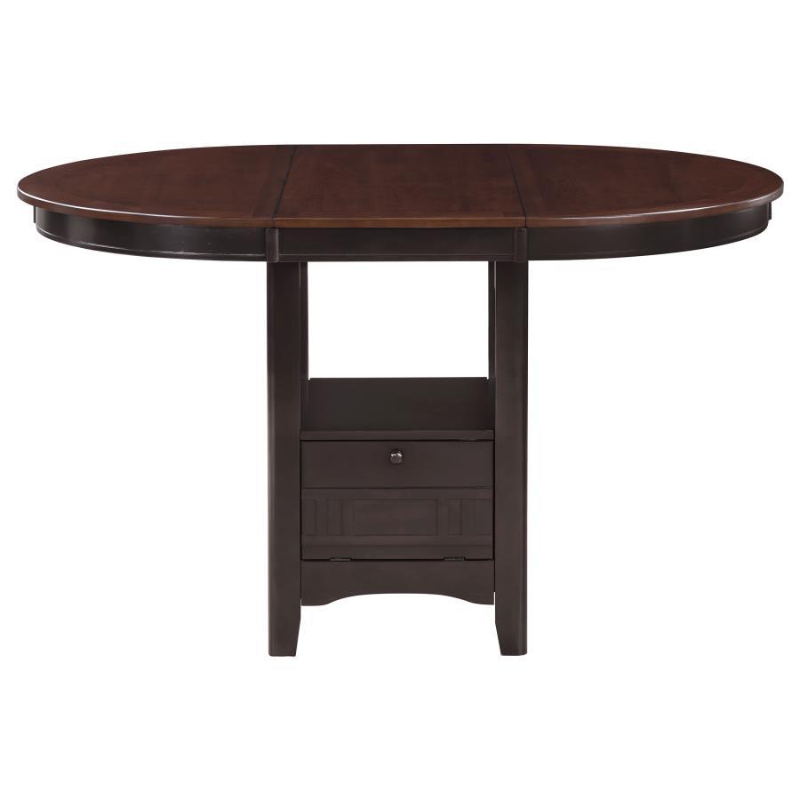 Lavon Oval Extension Counter Dining Table