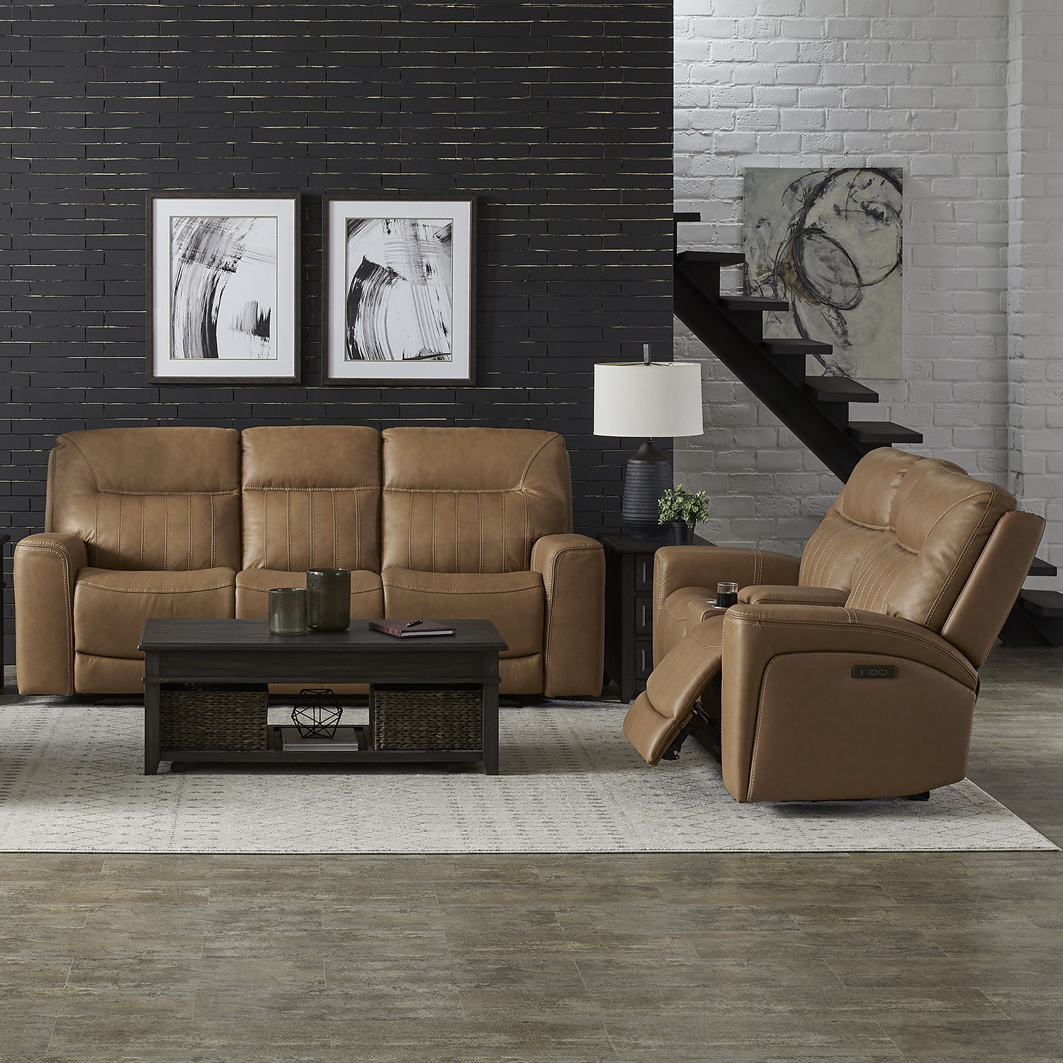 Bennett Reclining Sofa Set