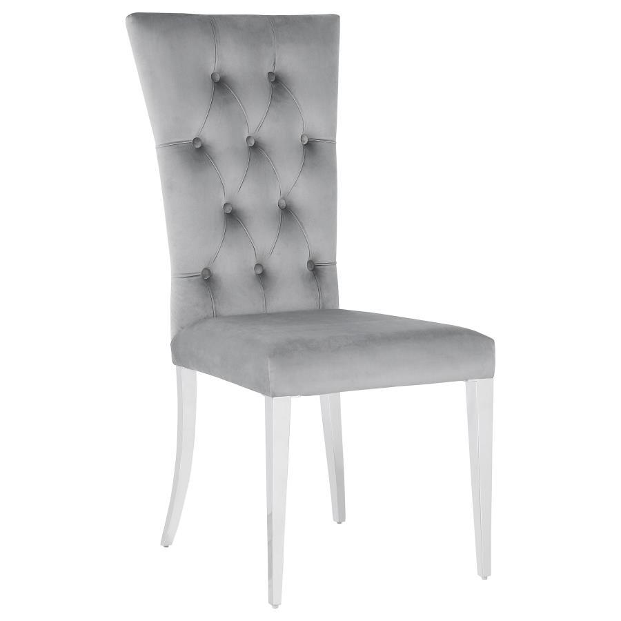 Kerwin Velvet Upholstered Dining Side Chair (Set of 2)