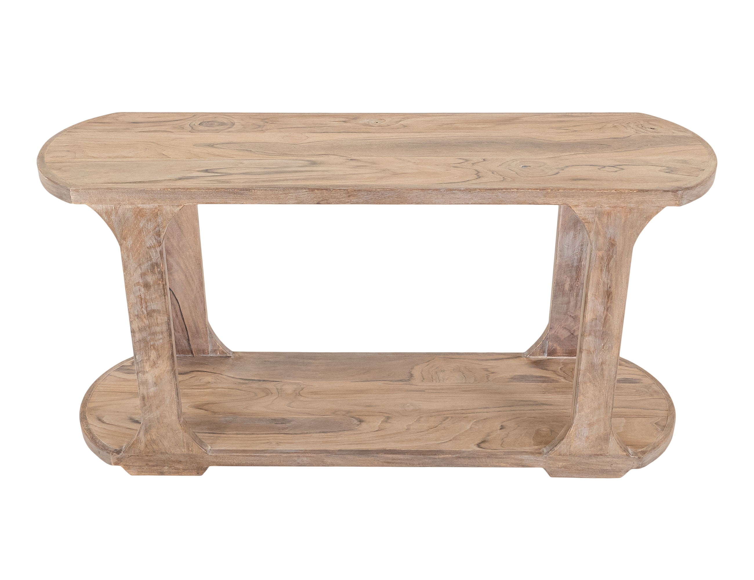 Balam - Sofa Table - Ivory White