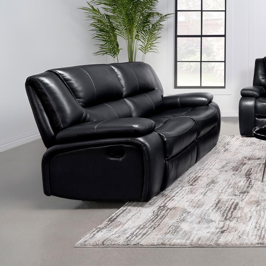 Camila Upholstered Motion Reclining Loveseat