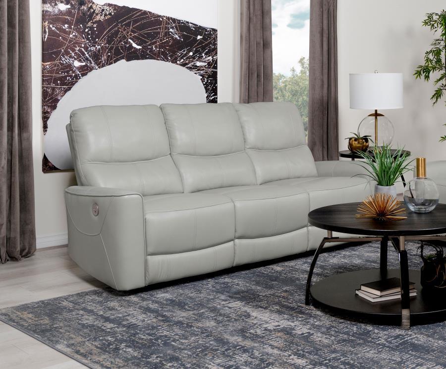 Greenfield Upholstered Power Reclining Sofa