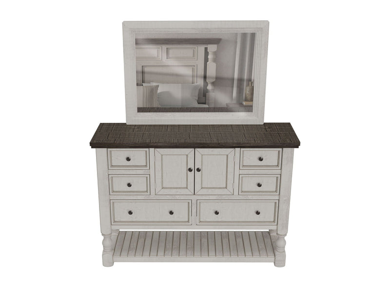 Stone - Dresser with 6 Drawers / 2 Doors