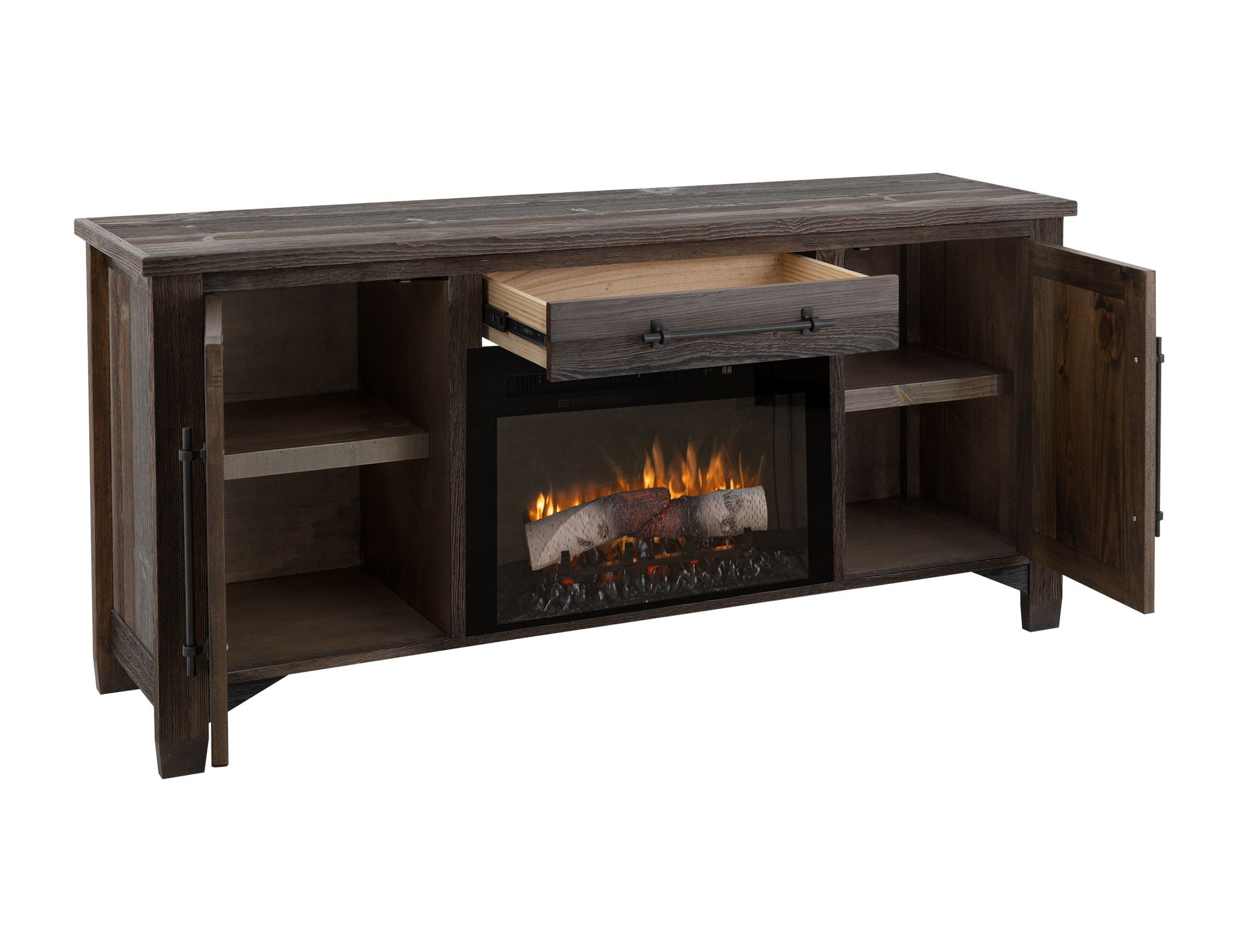 Town TV Stand for Electric Fireplace in Multi Finish