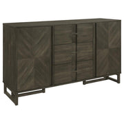 Kelly 3-Drawer Storage Dining Sideboard Buffet
