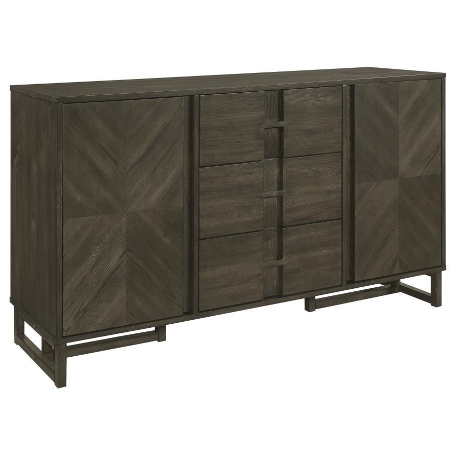 Kelly 3-Drawer Storage Dining Sideboard Buffet