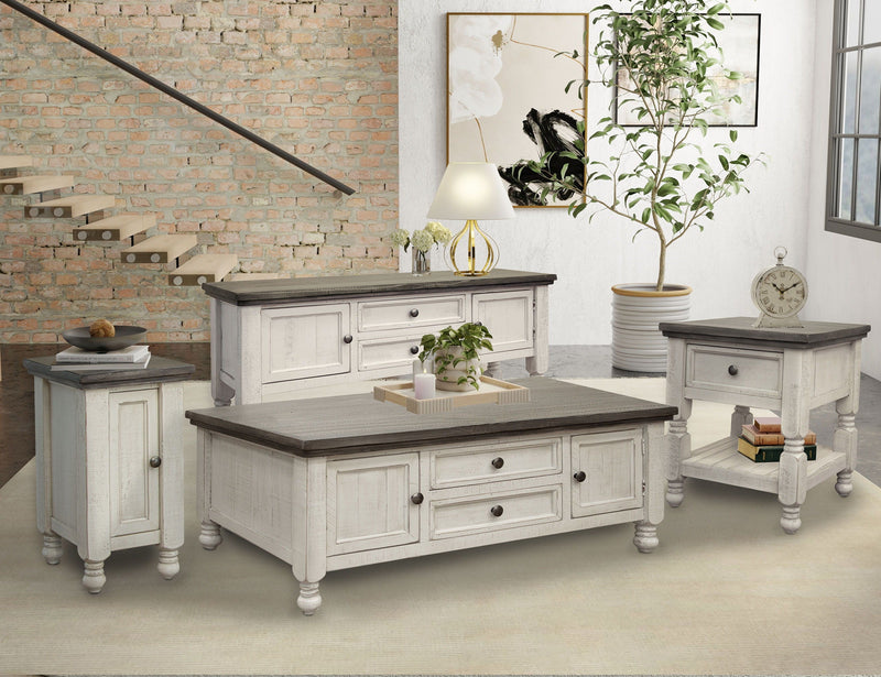 Stone - Cocktail Table With 4 Drawers