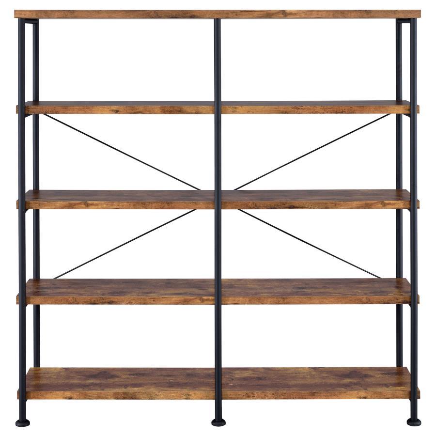 Analiese 4-Shelf Double Bookshelf