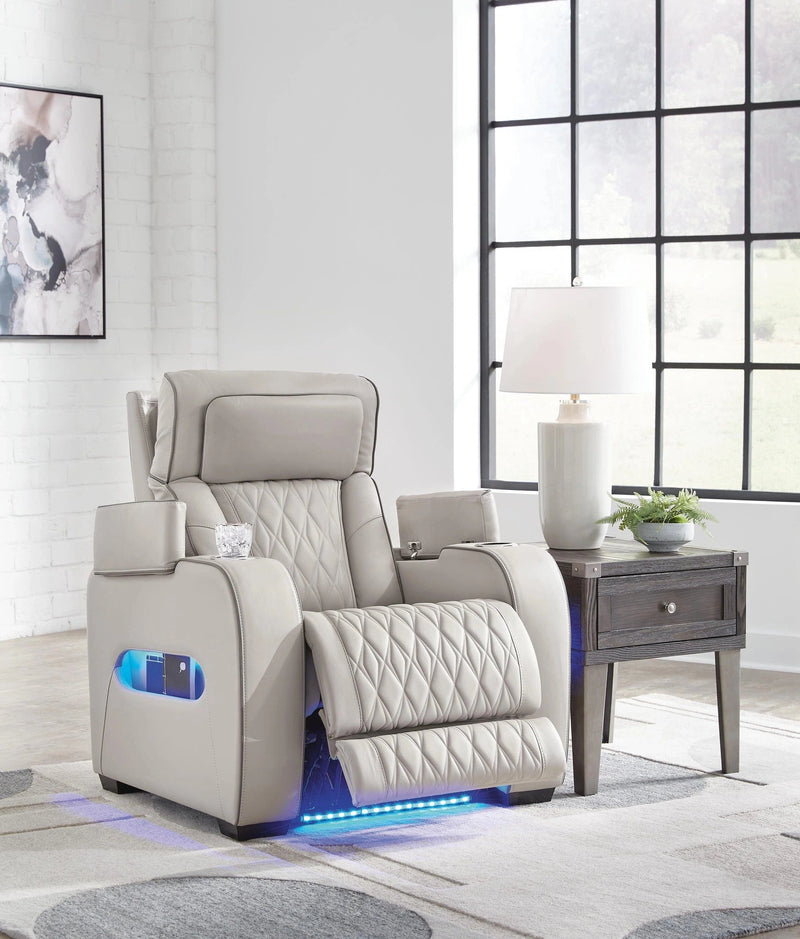 Boyington 38" Power Recliner with Adjustable Headrest