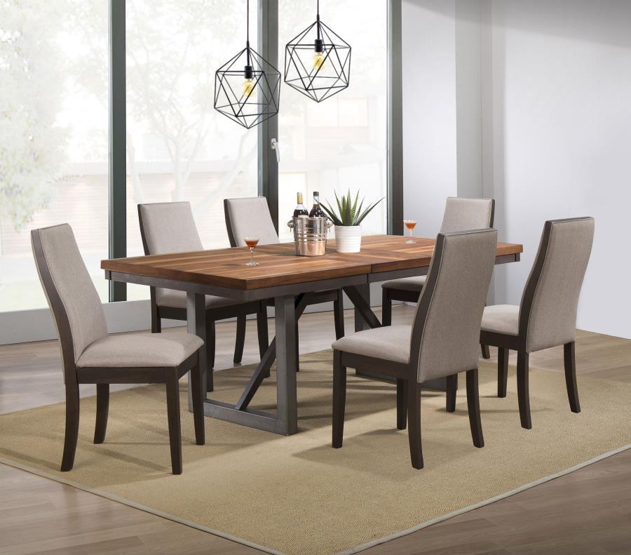 Spring Creek 5- or 7-Piece Rectangular Dining Table Set