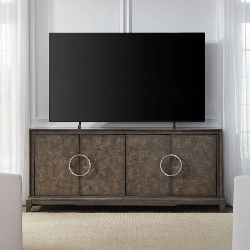Pavilion - Breakfront Accent Cabinet Dark Brown