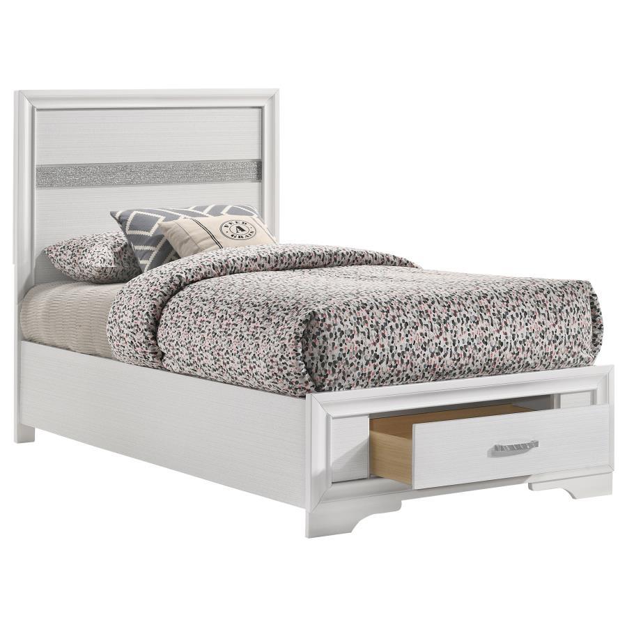 Miranda Full Storage Panel Bed