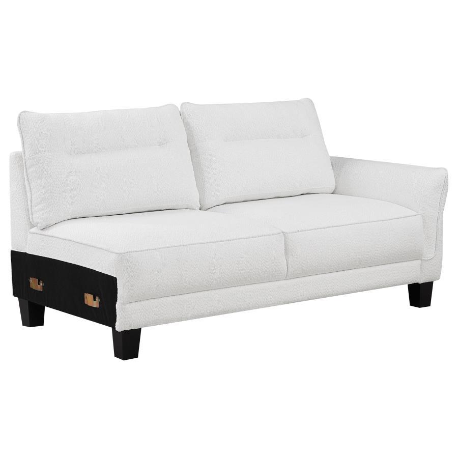 Caspian Upholstered Chaise Sectional Sofa