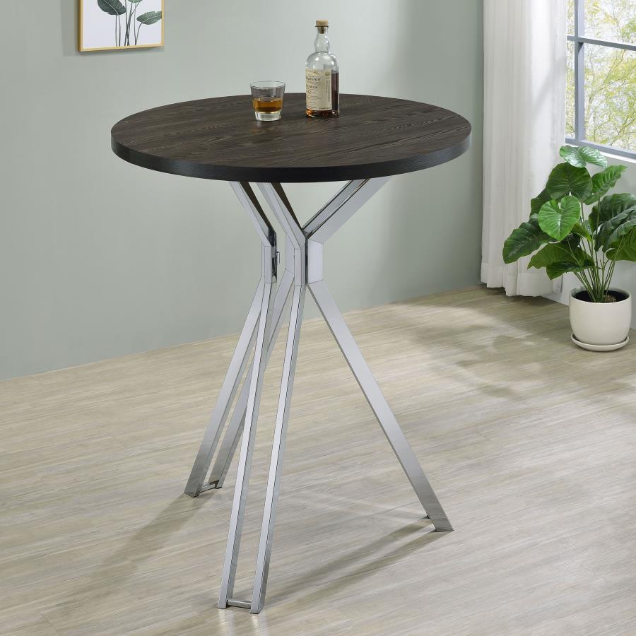 Edgerton Round Pub Height Bistro Bar Table