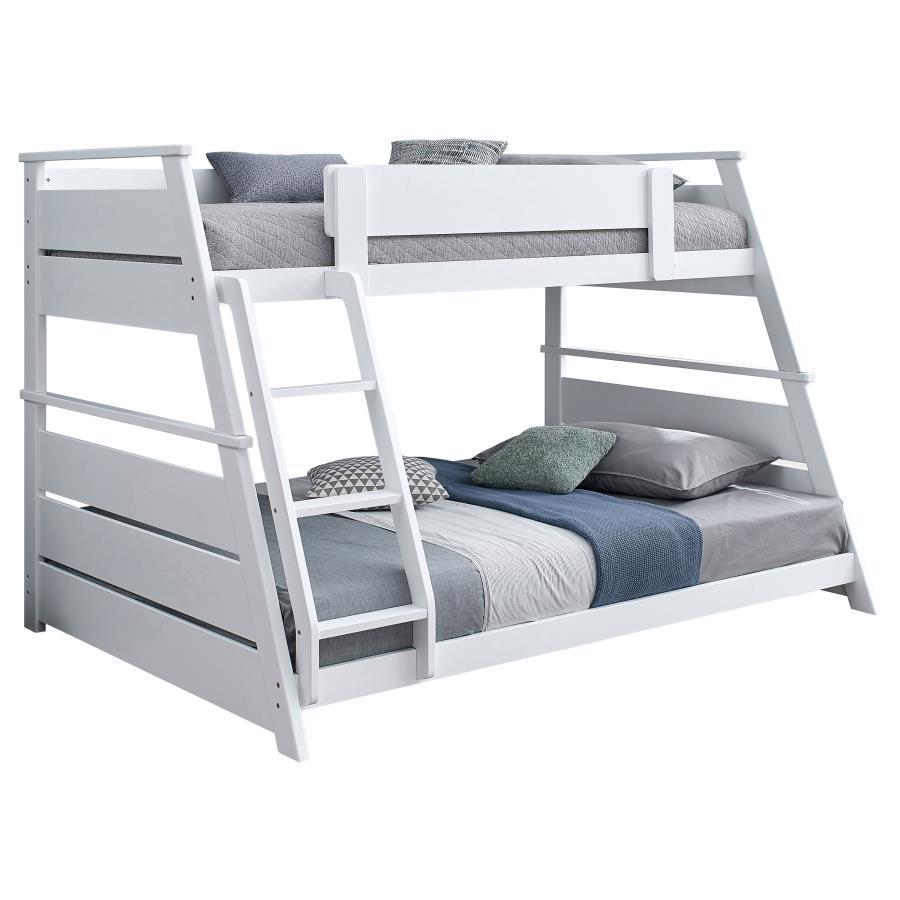 Holden Twin over Full Wood Veneer Bunk Bed
