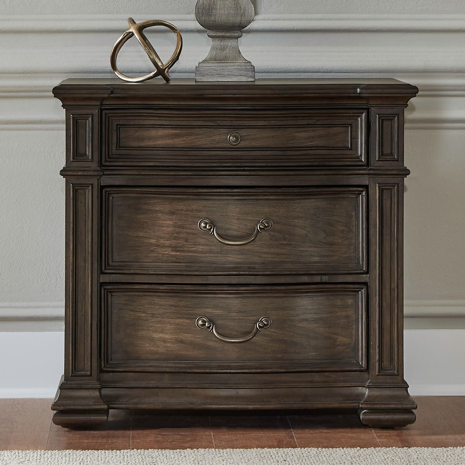 Provence Park Bedside Chest in Brown