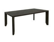 Teak Dining Table Oil Black