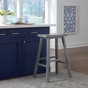 Creations II 30" Sawhorse Stool with Contoured Seat