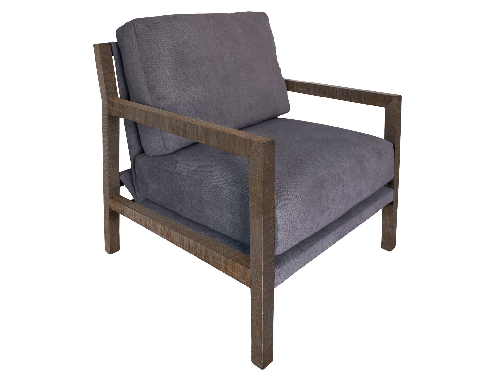Milan Arm Chair with Solid Wood Frame