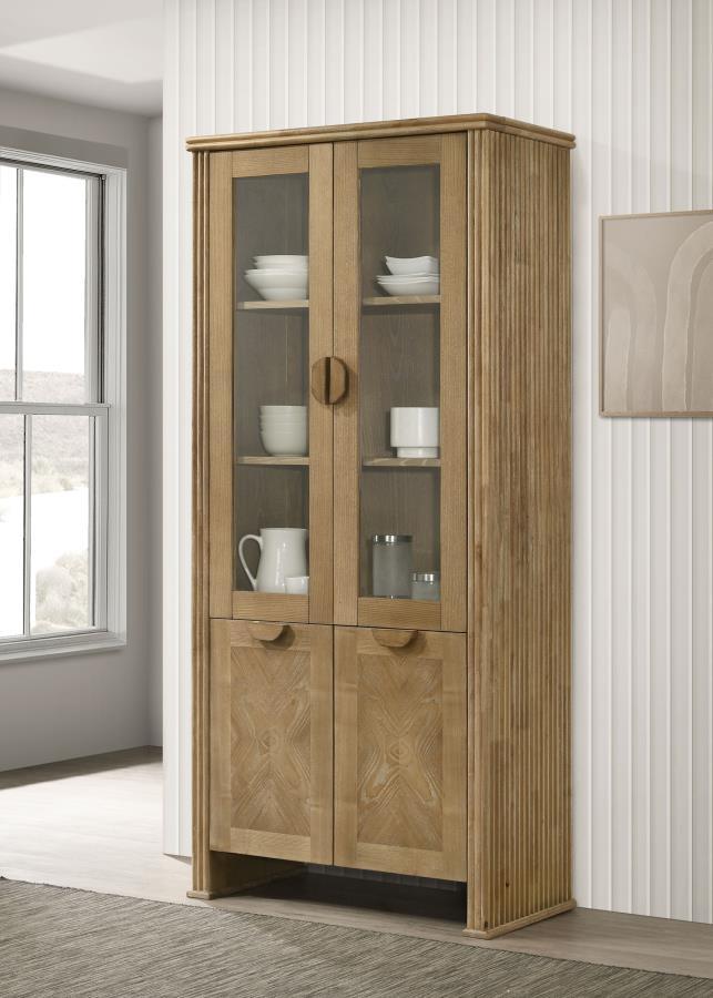 Adina Tall Display Cabinet