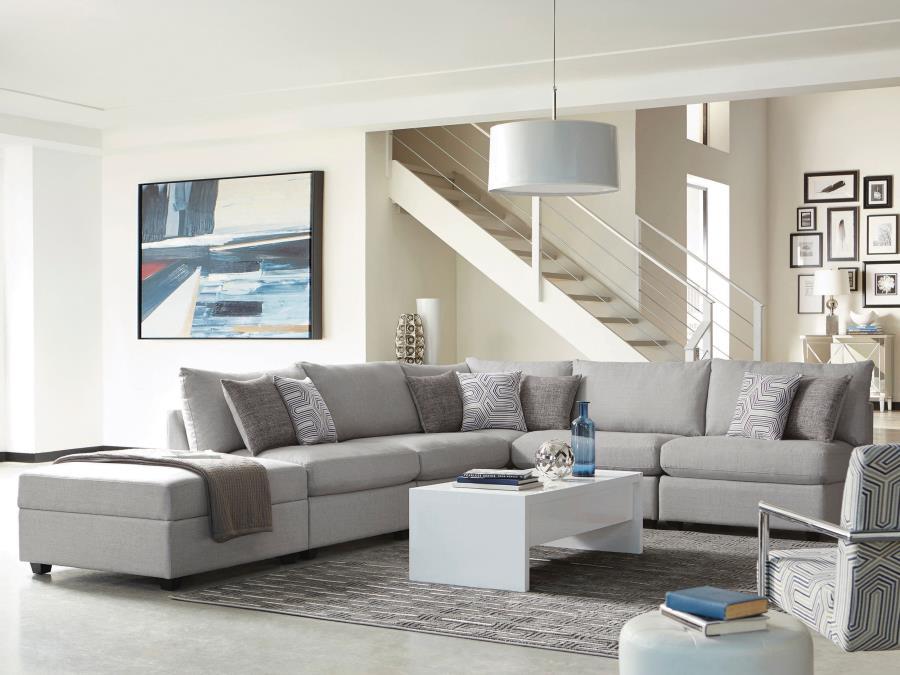 Cambria Modular Upholstered Sectional Sofa
