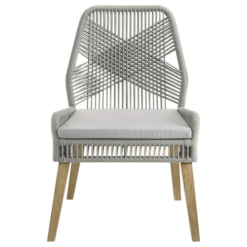 Nakia Woven Rope Dining Side Chairs – Set of 2