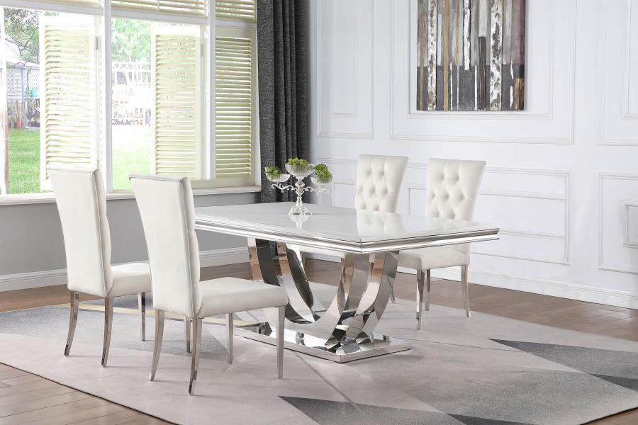 Kerwin 5-Piece Rectangular Dining Table Set