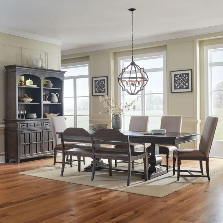 Paradise Valley Opt Trestle Table Set – 5, 6, and 7 Piece Options