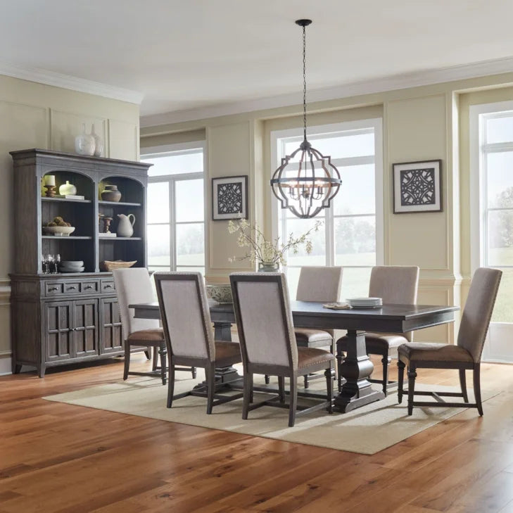 Paradise Valley Opt Trestle Table Set – 5, 6, and 7 Piece Options