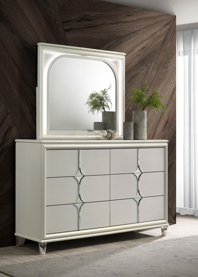 Olivia 6-Drawer Dresser Cabinet