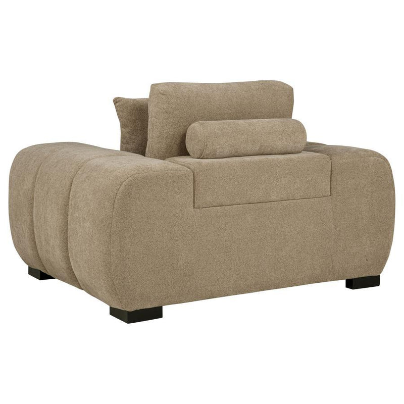 Octavia Upholstered Track Arm Accent Chair