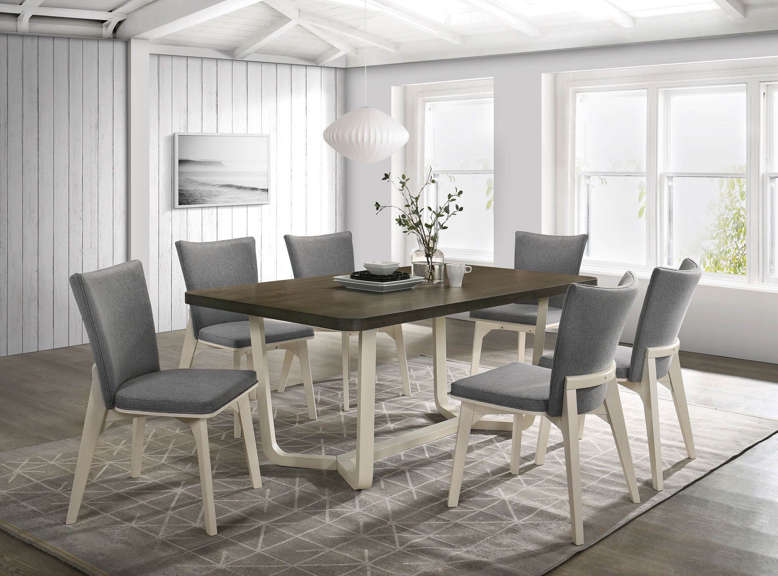 Biloxi 5 or 7 Piece Rectangular Dining Set