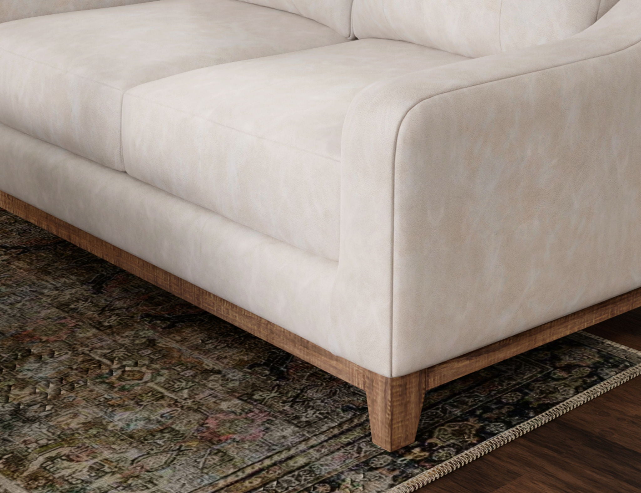 Olivo Sofa with Solid Wood Frame